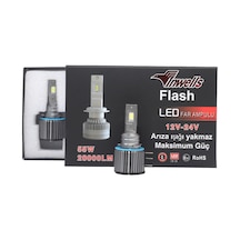 İnwells Yeni Flash Csp Led Xenon Zenon H15 20,000 Lümen Arıza Işığı Yakmaz