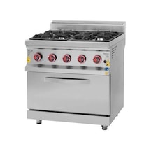 Csa Karacasan 700 Seri Doğalgazlı Dört Gözlü Kuzineli Ocak80x70x85cm