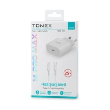 Tonex Pd25w Type-c To Lightning 25w 3.4a Yeni Nesil Şarj Seti