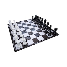 Bahçe Satranç Küçük Boy 200x200 Cm Çok Renkli