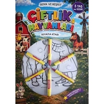 Çiftlik Hayvanları Boyama Kitabı / Kolektif