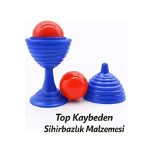 Mavi Renk Sihirli Kupa Top Kaybetme Oyunu 7 Cm 5570