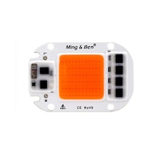 Tam  Spektrumlu Led Cob Çip Topraksız Tarım Bitki Büyütme 50W 220V