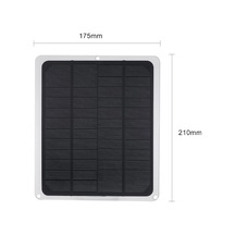 Pazly 12v 10w Taşınabilir Güneş Paneli - Usb Çıkışlı, Kamp Ve Açık Hava Şarj Çözümü