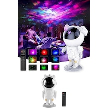 Astronot - 642 - Şeklinde Bluetooth Hoparlör Gökyüzü Kumandalı - Shophnrl - Aydınlatma Lamba