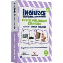 İngilizce Kelime Kartları Eşyalar-Giysiler-Meslekler N11.21247