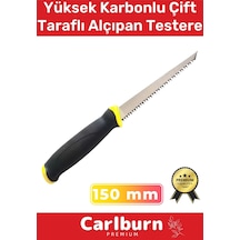 Özel Üretim Ergonomik Tutuş Dayanıklı Yüksek Karbonlu Çelik 150 Mm Çift Taraflı Alçıpan Testere