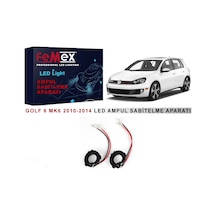 Volkswagen Golf 6 Mk6 Araçlar İçin Kısa Far Tutucu Led Ampul Sabitleme Aparatı