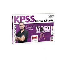 Yargı Yayınları 2027 Kpss Genel Kültür Vatandaşlık Video Ders Notları