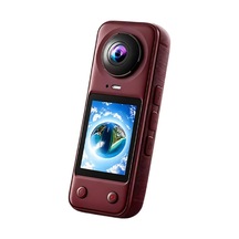 X5 Pro 360 Derece Aksiyon Kamera 4k Çift Lensli 2 X 200 Geniş Açı Ips Ekranlı Panoramik
