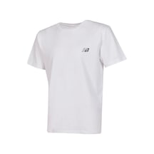 New Balance Lifestyle Mnt1537-wt Beyaz Erkek Tişört Beyaz