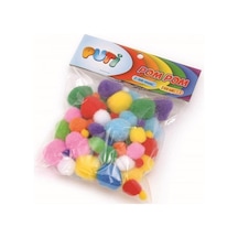 Puti Ponpon Karşık 10mm 20mm 30mm - 2 Paket