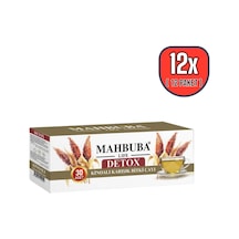 Mahbuba Kinoalı Karışık  Diyet Glutensiz Form Bitki Çayı 1 Aylık - 30 Kullanım Net 60gr X 1