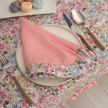 Karaca Home Alice 2'li Dertsiz Kumaş Peçete 45x45 Cm Pembe Pembe
