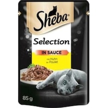 Sheba Pouch Tavuklu Konserve Kedi Maması 85 Gr 12 Adet
