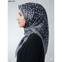 Dolce Cotton Dolce Cool Desenli Flamlı Pamuk Eşarp 1015-123 Çok Renkli