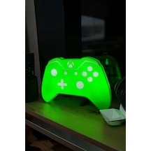 Xbox Joystick Kumandası Tasarımlı Dekoratif Aydınlatma Gece Lambası 24x16cm Çok Renkli