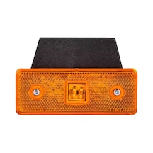 24v Yan Sinyal Lambası Dorse Side Marker Braketli 4 Ledli Turun N11.3627