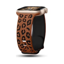 Apple Watch Uyumlu  38mm Zore Krd-140 Silikon Kordon Strap Kayış