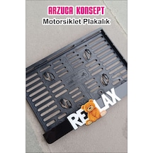 Pleksi Motor Plakalık Relax Motorsiklet Plakalık Motor Plakalığı Pleksi Motorsiklet Plakalığı