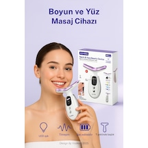 Auhma Boyun & Yüz Masaj Aleti Titreşimli, Ledli, Şarjlı, Sıkılaştırıcı Ve