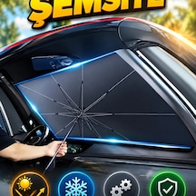 Skoda Octavia, Renault Talisman, Ford Focus, Seat Leon Ve Kia Cerato Uyumlu Şemsiye Tipi Oto Güneşli
