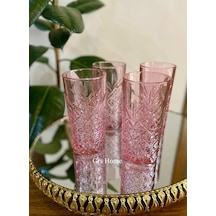 Paşabahçe 52800P 1110616 4 Lü Timeless Org.Boya Pembe Meşr Bard