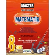 OKYANUS YAYINLARI 8. SINIF MATEMATİK SORU BANKASI MASTER SERİSİ 1