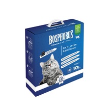 Bosphorus Aktif Karbonlu Topaklaşan Grey İnce Doğal Kedi Kumu 10 L Bosphorus Aktif Karbonlu Topaklaşan Grey İnce Doğal Kedi Kumu 10 L