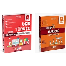 Gizli 2025 8. Sınıf Lgs Türkçe Alıştırmalı + Usta İşi Soru Bankası Seti 2 Kitap Güncel Müfredat