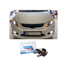 Honda Civic Fb7 Led Xenon Sis Far Ampulü H11 Ultimate 9500 Lumens Yeni Seri Beyaz 2012-2016