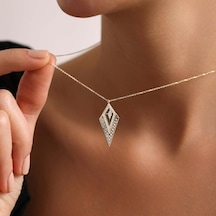 Triangle Grek Altın Kolye T13195