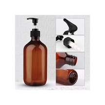500 Ml Kahverengi Silindir Şişe Seramik Çiçek Taşlı Bambu Çubuklu Oud Vanilya Oda Kokusu Çok Renkli