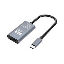 7015 Type C To Hdmı 4k 30hz Usb C Hdmı Kablo Tipi C Dizüstü Bilgisayarlar İçin Akıllı Telefonlar Ve Tüm Cihazlar