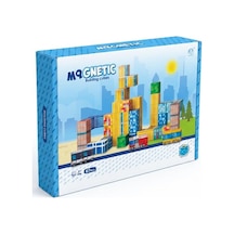 Kzl Şehir Temalı Manyetik Blok Yapı Küpleri Seti 2x2x2 Cm 67 Parça Ch1432