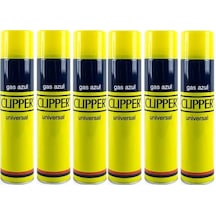 Clipper Gaz Çakmak Gazı 250Ml x 6  Adet
