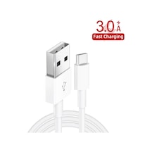 Sones Ysy-312 2'si 1 Arada 18w Taşınabilir Qc3.0 Çift Usb Araç Şarj Cihazı + 1m 3a Usb'den Usb-c'ye / Type-c Veri Kablosu Seti Siyah