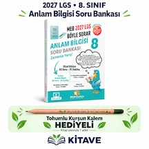 Sinan Kuzucu Yayınları 2027 Lgs 8.sınıf Anlam Bilgisi Soru Bankası Tohumlu Kurşun Kalem Hediyeli