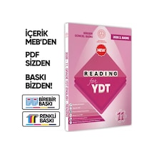2026 YDT Mebi İngilizce 11.sınıf Reading Okuma-anlama Kitabı Soru Bankası Video Çözümlü Baskı Ücreti