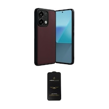 Cep Xiaomi Uyumlu Redmi Note 13 Pro 5g Kılıf Kıvılcım Işık Serisi İkili Koruma Seti Najmaddin Siyah