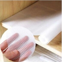 Sermat Sılver Eva Shelf Liner Şeffaf Kaydırmaz Raf Dolap Ve Çekmece Örtüsü 45 Cm X 10 Metre Royaleks Çok Renkli