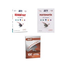 2027 2027 Limit Ayt Edebiyat Video Çözümlü + Matematik Soru + Anla Kazan Paragraf Deneme 3'lü Set