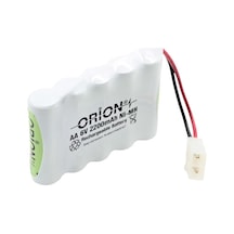 Orion AA 6 V 2200 mAh Kablo Ve Tamiya Soketli Şarjlı Pil