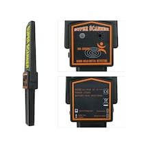 Super Scanner MD-3003B1 El Tipi Metal Üst Arama Dedektörü