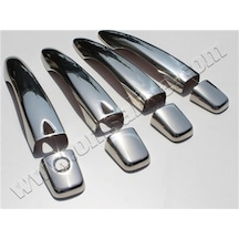 DB Chrome Nissan Qashqai Sensörlü Kapı Kolu Nikelajı 2014-2021 4