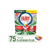 Fairy Platinum Plus Limon Kokulu Bulaşık Makinesi Deterjanı 75 Tablet