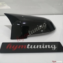 Bmw F10 Yarasa Ayna Kapağı - Piano Black Boyalı - Sinyalli