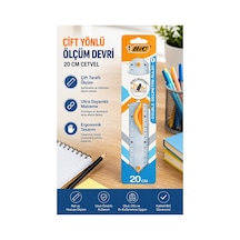 Dayanıklı Plastik Cetvel 20 Cm 1adet Bic Plastik Cetvel Şeffaf Geometri Çizim Cetveli Kavraması Kolay Cetvel Okul Sınıf