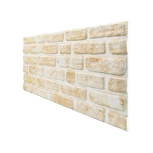 5 Adet X Tuğla Desenli 3D Strafor Köpük Duvar Kaplama Paneli (446785594)