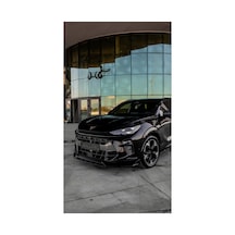 Cupra Terramar 2024+ Body Kit Seti Ön Lip + Arka Difüzör + Yan Marşpiyel + Tavan Spoiler + Stop Üstü Spoiler + Flap Piano Black